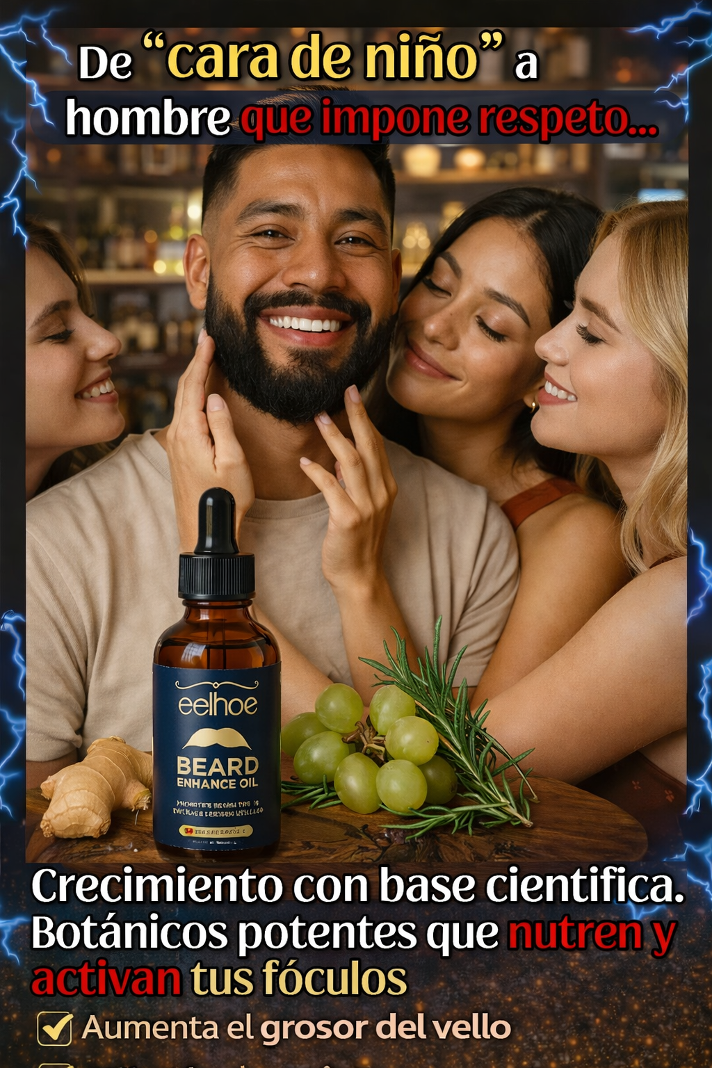 Serum para Barba y Cejas
