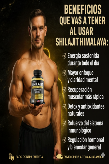 Shilajit Gummies: Vitalidad Masculina Al Máximo.