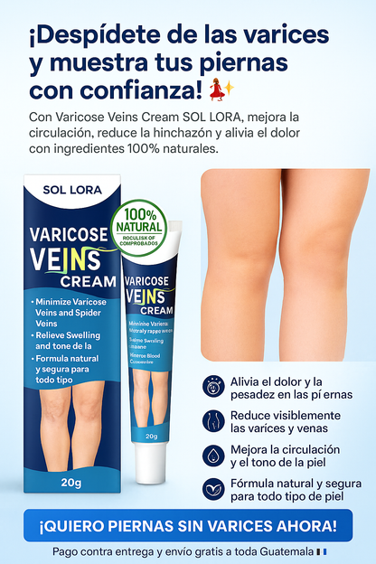 Crema para Varices VEINS